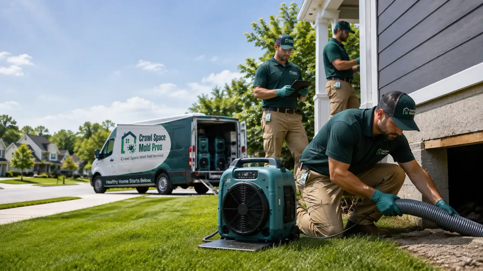 Crawl Space Mold Removal in Buffalo, MN